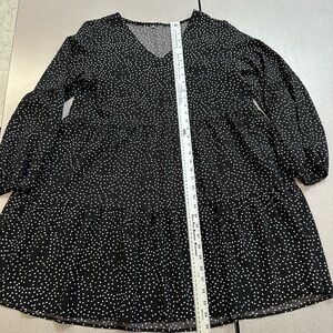 Black and White Polka Dot Dress